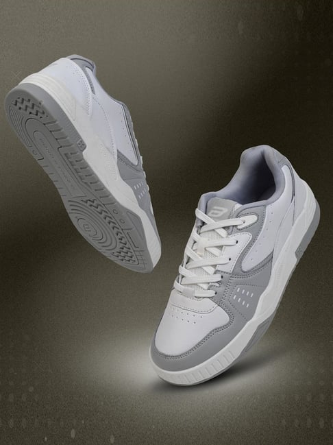 Bond Street by Red Tape Men's Grey & White Sneakers-picture-46