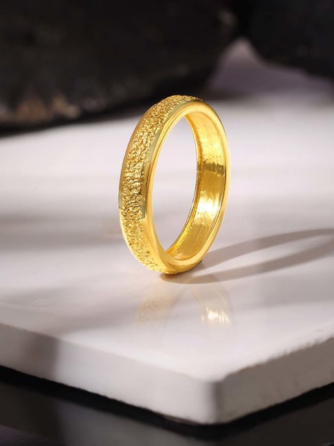 GIVA 925 Silver Golden Legacy Ring for Men-picture-27