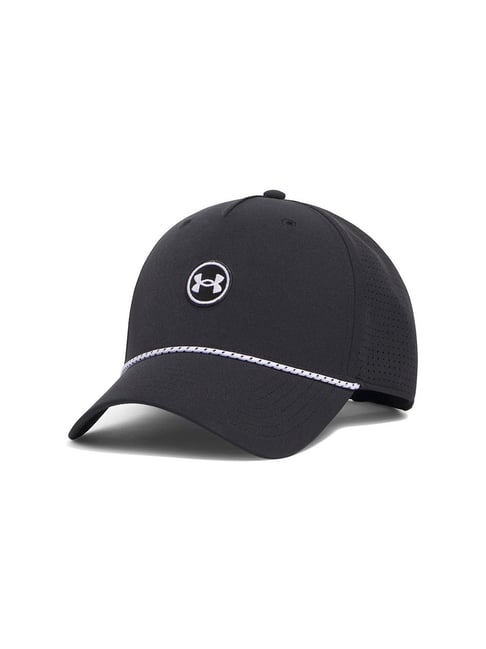 Under Armour Black Driver Logo Baseball Cap
