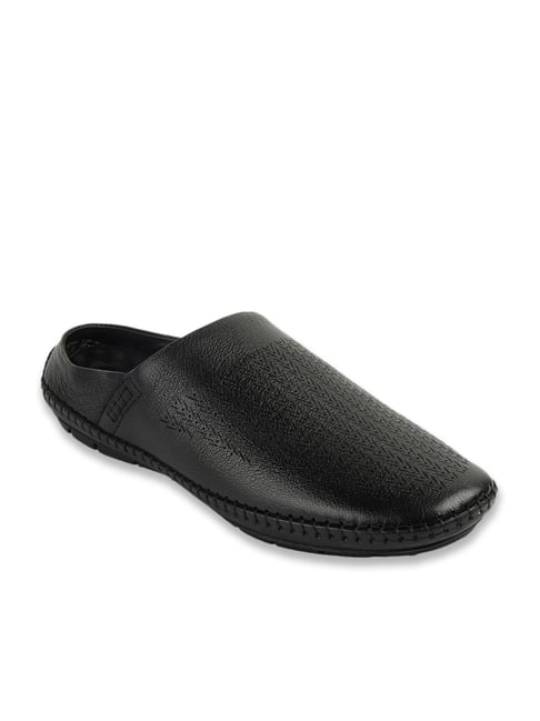 Mochi Men's Black Casual Sandals