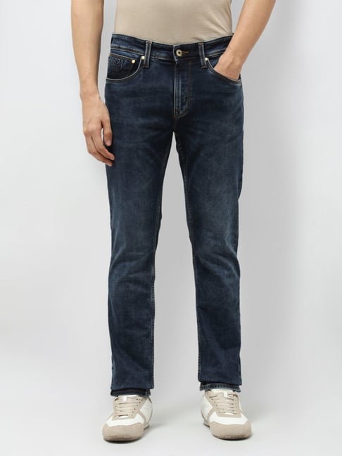 U.S. Polo Assn. Denim Co. Navy Cotton Slim Fit Jeans-picture-10