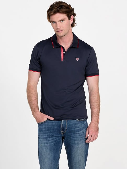 Guess Smart Blue Slim Fit T-Shirt