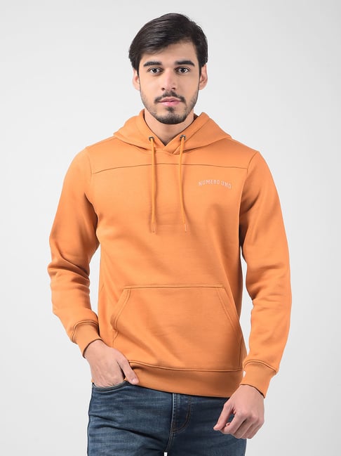 NUMERO UNO Apricot Fleece Graphic Hoodie-picture-30