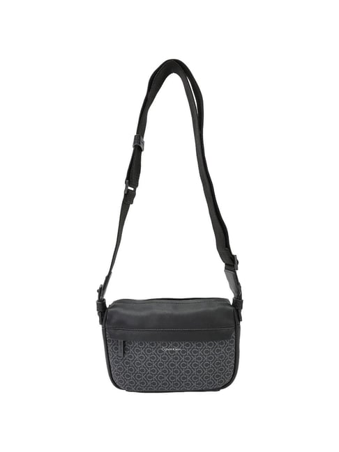Calvin Klein Black Logo Cross Body Bag