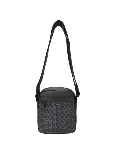 Calvin Klein Black Logo Cross Body Bag