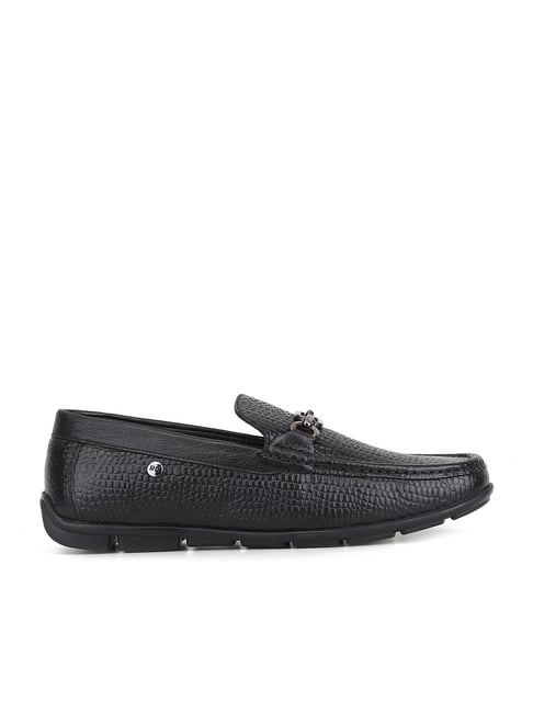 Red Chief Men's Black Loafers