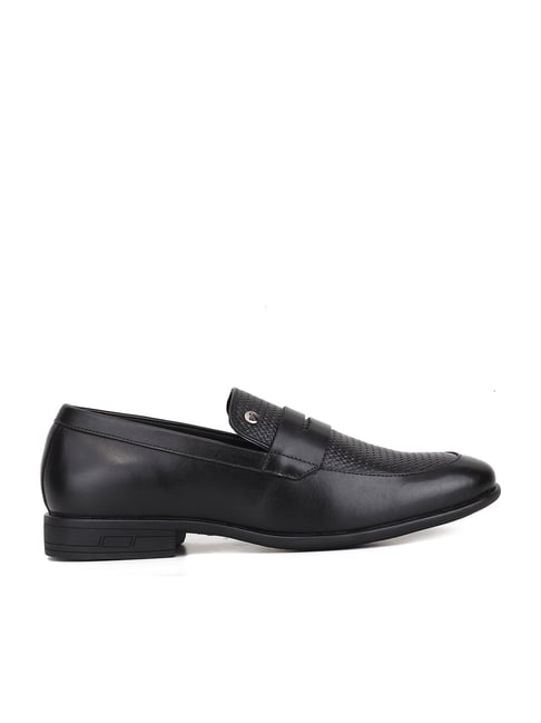 Red Chief Men's Black Loafers