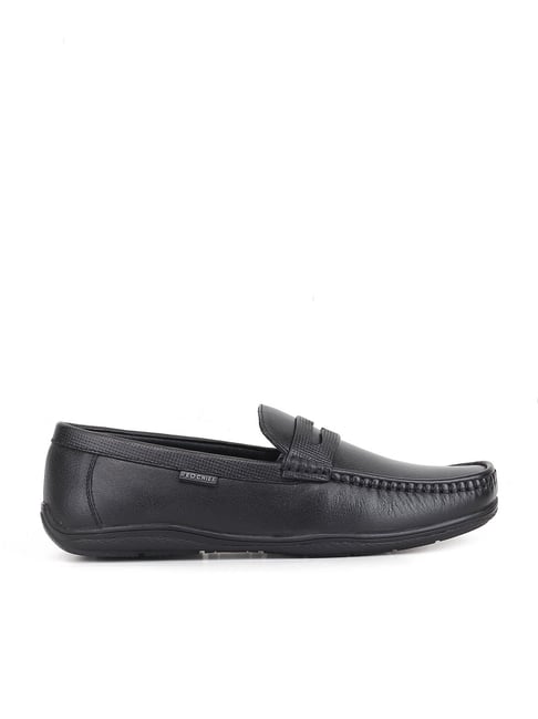 Red Chief Men's Black Loafers