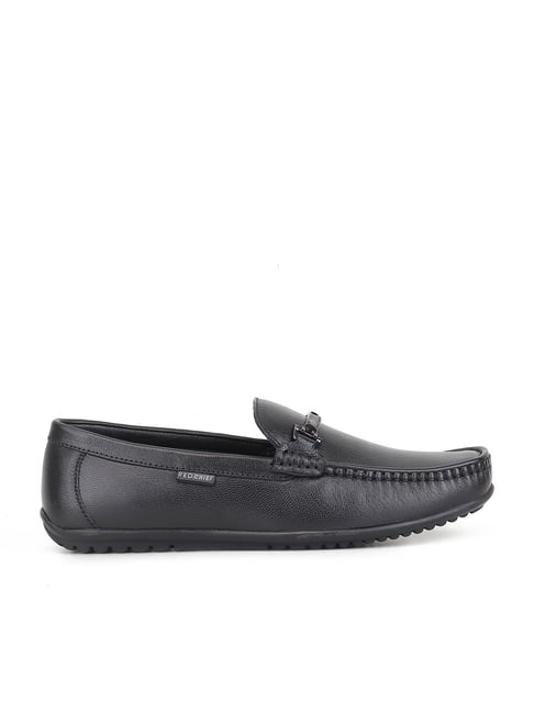 Red Chief Men's Black Loafers