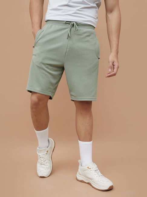 Kappa Dark Sage Regular Fit Sports Shorts-picture-30