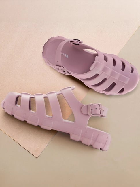 HOPPA Women's Light Berry Back Strap Sandals-picture-12