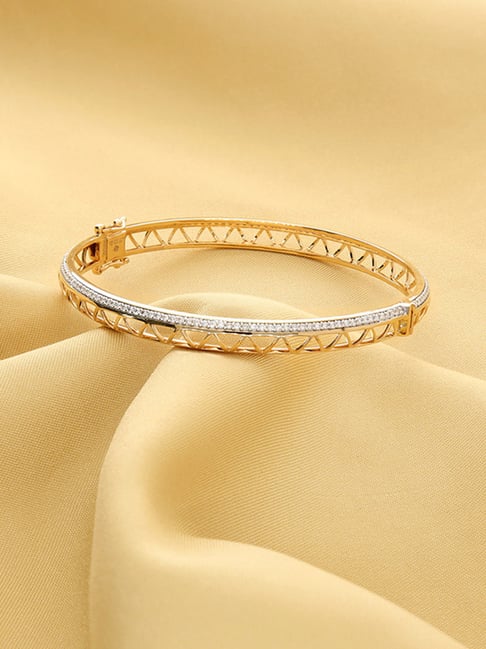 P.N.Gadgil Jewellers Aristo Line Gold & Diamond Bangle for Women
