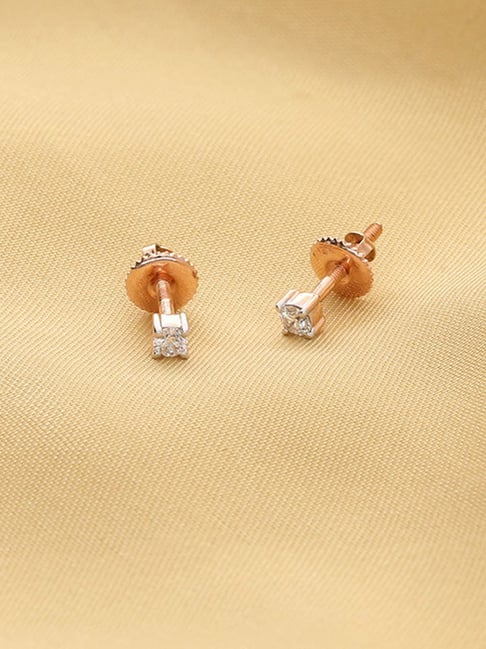 P.N.Gadgil Jewellers Cirqura Charm Gold & Diamond Earring for Women