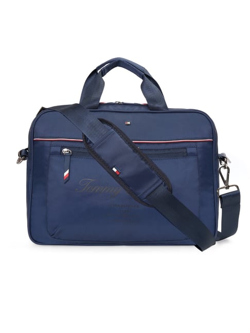 TOMMY HILFIGER Navy Logo Messenger Bag