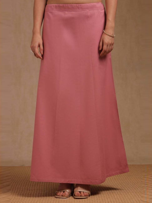 Soch Blush Pink Cotton Regular Fit Petticoat-picture-16