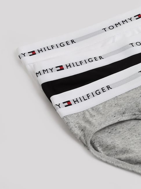 Tommy Hilfiger Multicolor Cotton Skinny Fit Briefs - Pack Of 3