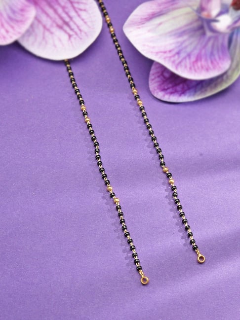P.N.Gadgil Jewellers 22k (916) Yellow Gold Fancy Mangalsutra-image-49