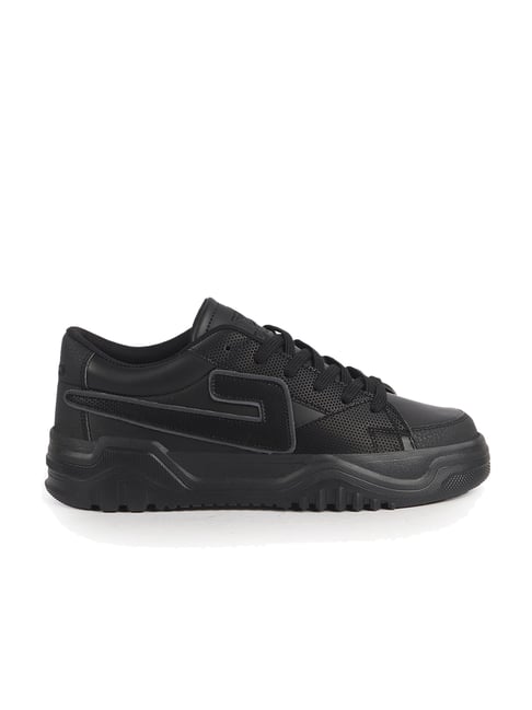 FAUSTO Men's Black Casual Sneakers-picture-36
