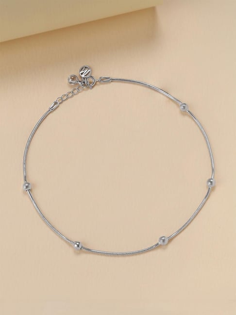 Mia by Tanishq 925 Silver Anklet for Women