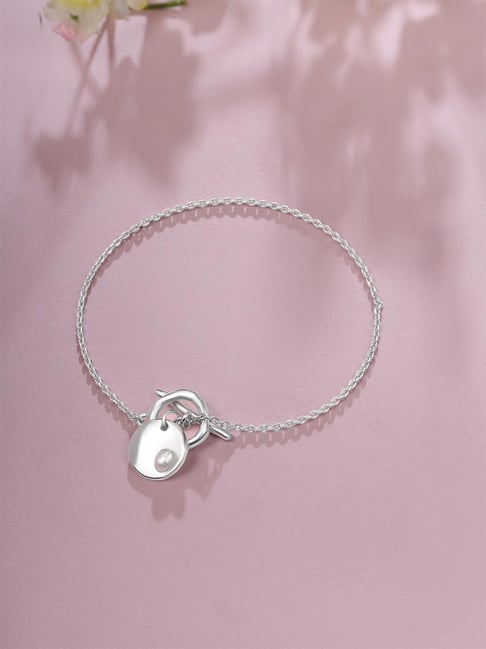 Buy Mia by Tanishq 925 Silver Bracelet for Women Online At Best