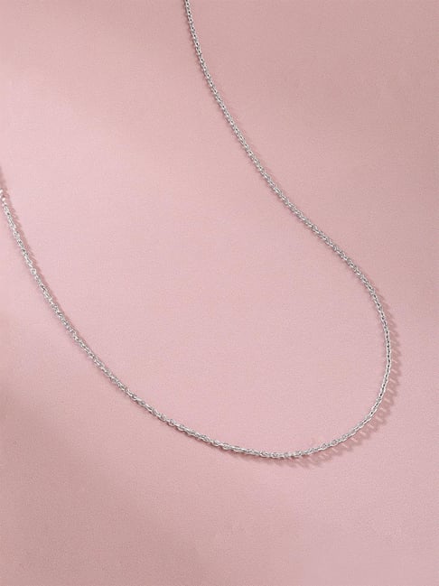 Buy Mia by Tanishq 925 Silver Chain for Women Online At Best Price