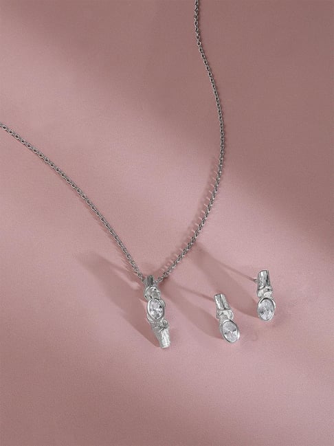 Mia by Tanishq 925 Silver Set for Women