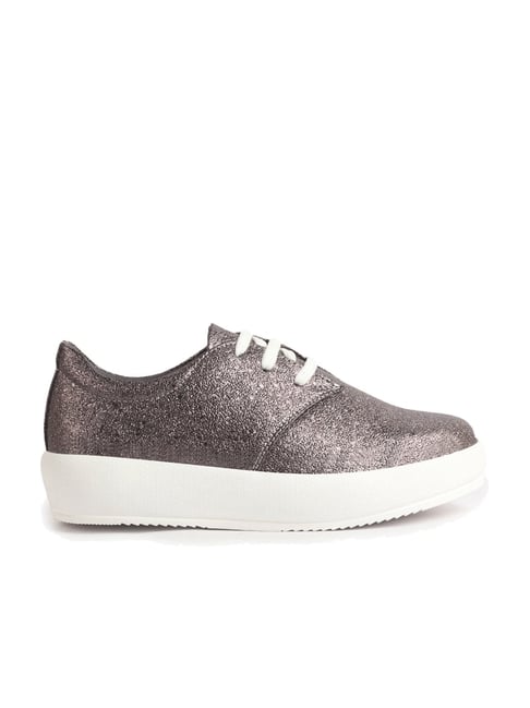 Fausto Women's Dark Grey Casual Sneakers-picture-32