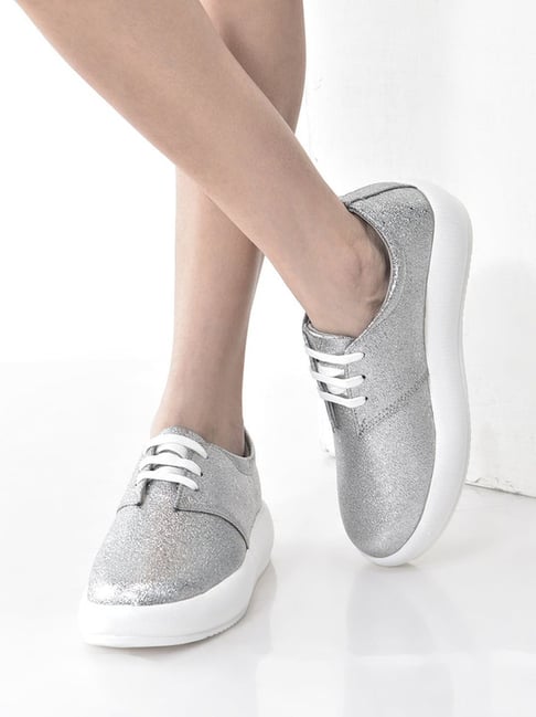 Fausto Women's Grey Casual Sneakers-picture-23