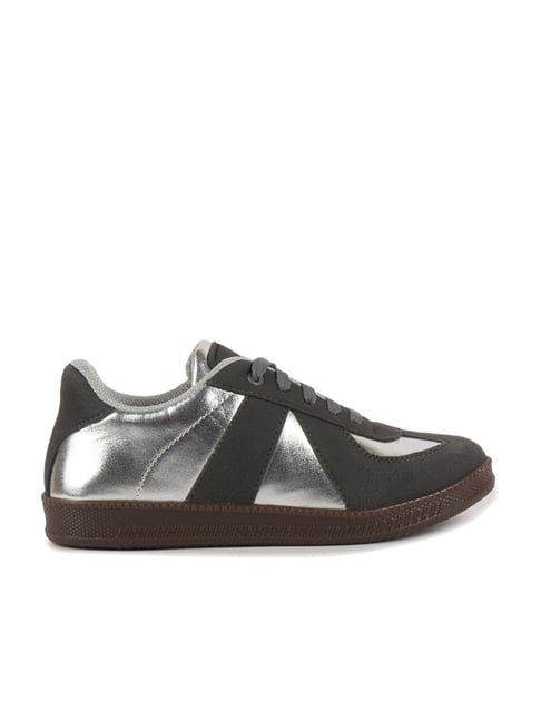 Fausto Women's Dark Grey Casual Sneakers-picture-31