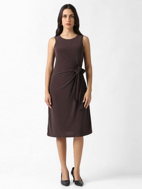 Van Heusen Brown Regular Fit Dress-picture-38