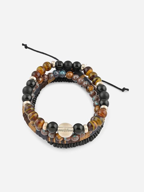 The Bro Code Multi Bracelets for Men Pack of 4