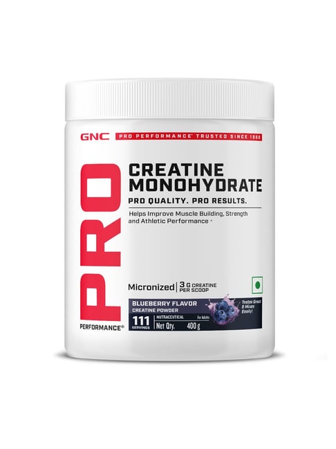 GNC Pro Performance Creatine Monohydrate - 400 gm, Blueberry