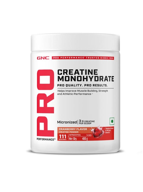GNC Pro Performance Creatine Monohydrate - 400 gm, Cranberry