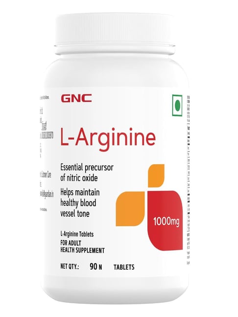 GNC L-Arginine 1000 mg - 90 Tablets