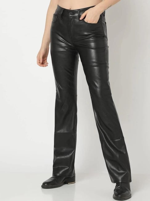 GAP Black Regular Fit Solid Trousers-picture-47