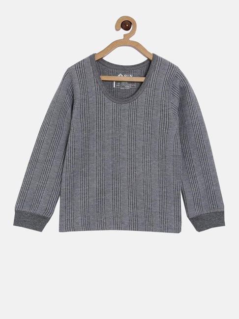 3PIN Kids Grey Cotton T-Shirt-picture-11