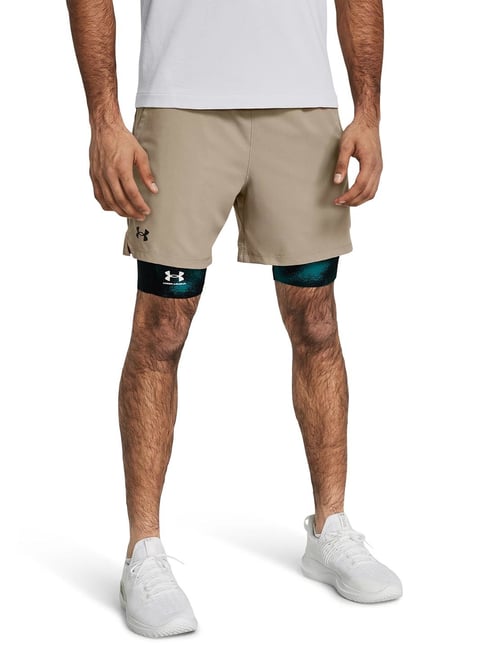 Under Armour Brown Vanish Woven Slim Fit 6" Shorts