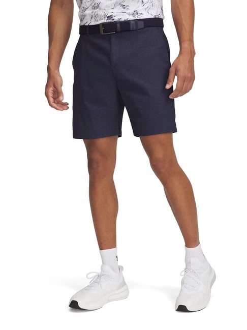 Under Armour Blue Drive Chill Vented Regular Fit 8" Shorts-picture-20