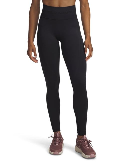 Under Armour Black Project Rock Slim Fit Leggings-picture-48