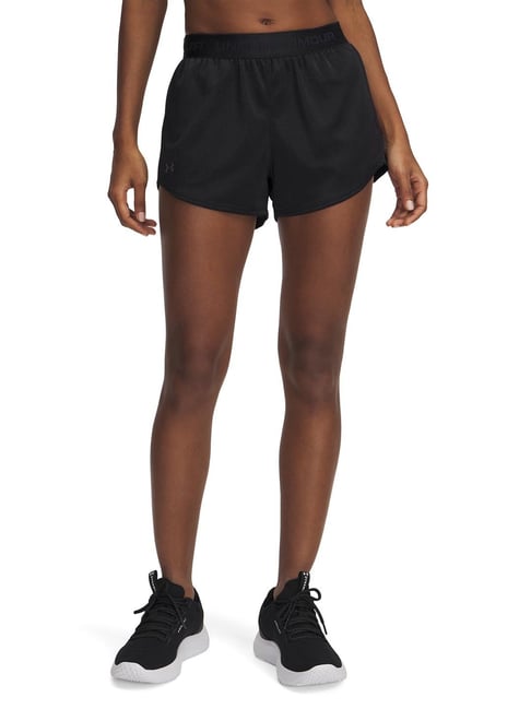 Under Armour Black Tech Play Up Shine Loose Fit Shorts-picture-28