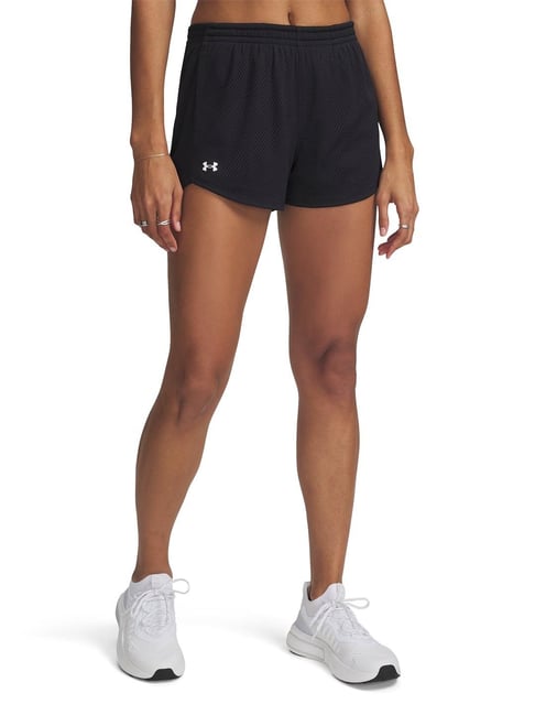 Under Armour Black Tech Play Up Mesh Loose Fit Shorts-picture-18