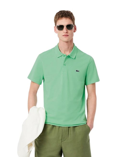 Lacoste Green Regular Fit Polo T-Shirt-picture-14