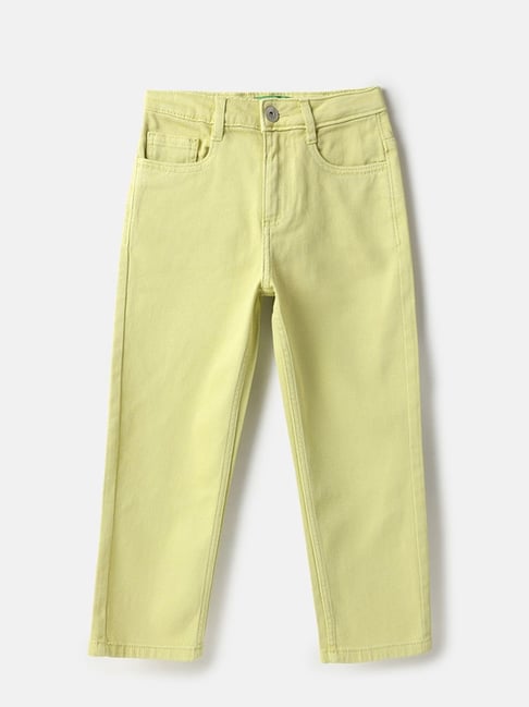 United Colors of Benetton Girls Lime Jeans-picture-39