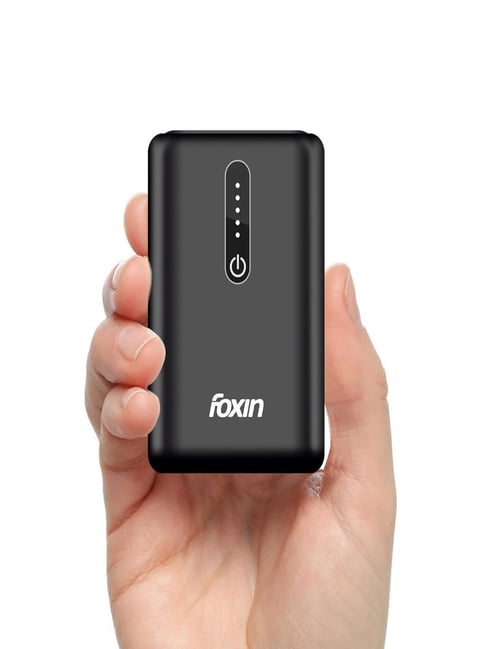 Foxin Black Fist 10000mAh Mini Power Bank