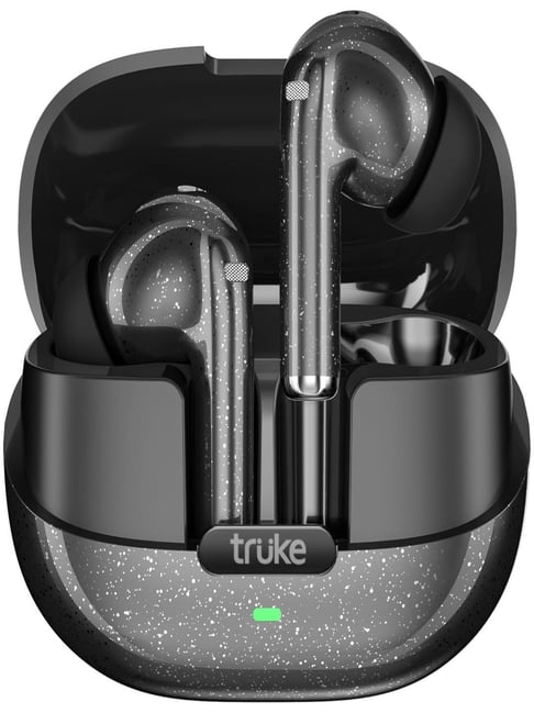 Truke Btg Crystal With 68Hrs Battery, Rgb Leds, Dual Pairing, 4Mic Enc