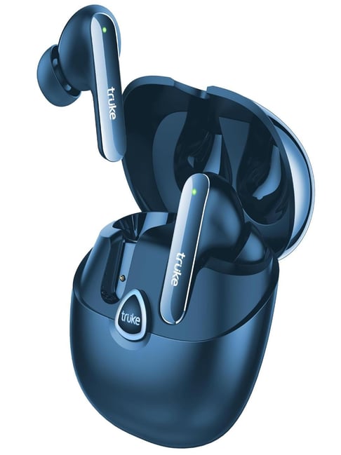 Truke Buds F1 Ultra With 60H Playtime, Spatial Audio, 13Mm Drivers¿¿(Blue, True Wireless)