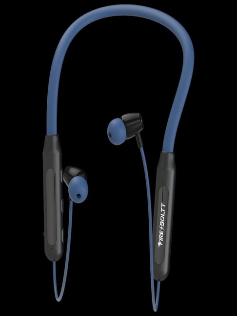 Fire-Boltt Athena Wireless Neckband (Blue Black)
