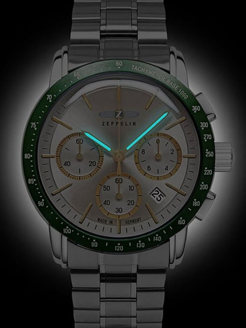 Buy Zeppelin 8878MB5 New York Chronograph Analog Watch For Men at