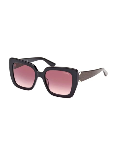 Guess Black UV Protection Square Sunglasses for Women-picture-31