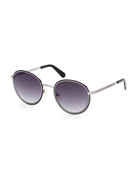 Guess Purple UV Protection Round Sunglasses for Men-picture-28